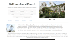 Desktop Screenshot of oldlaurelhurstchurch.com